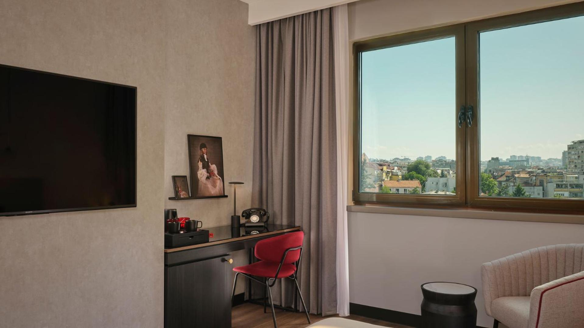 Radisson Red Belgrade Otel Oda fotoğraf
